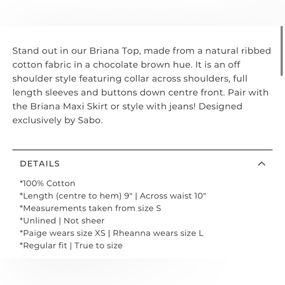 SABO SKIRT | Ribbed Top - Picture 7 of 7